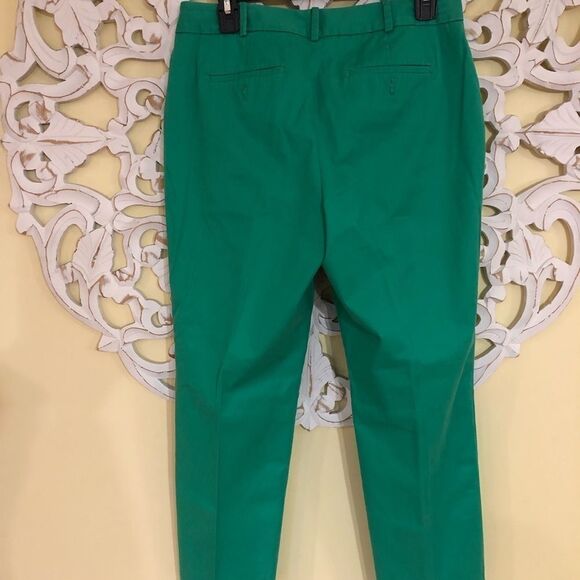 Talbots Womens curvy green crop pants size 4 - Picture 4 of 7
